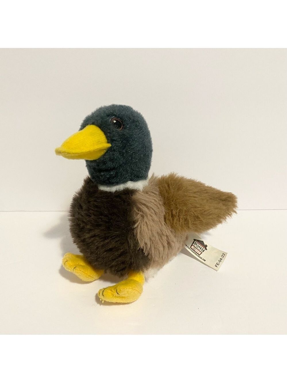 Stuffed Animal House Duck Wildlife Plush Bird 5” Mallard Stuffy Soft Realistic